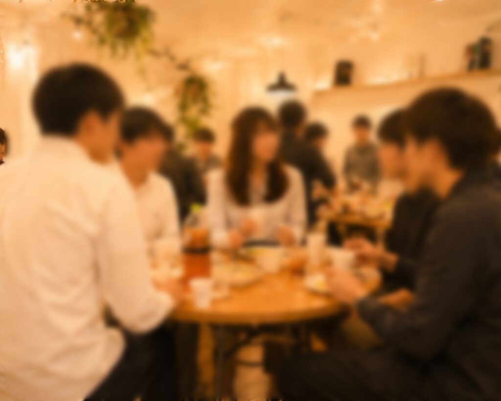 社会人サークル 名古屋 イベント着席
